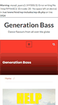 Mobile Screenshot of generationbass.com